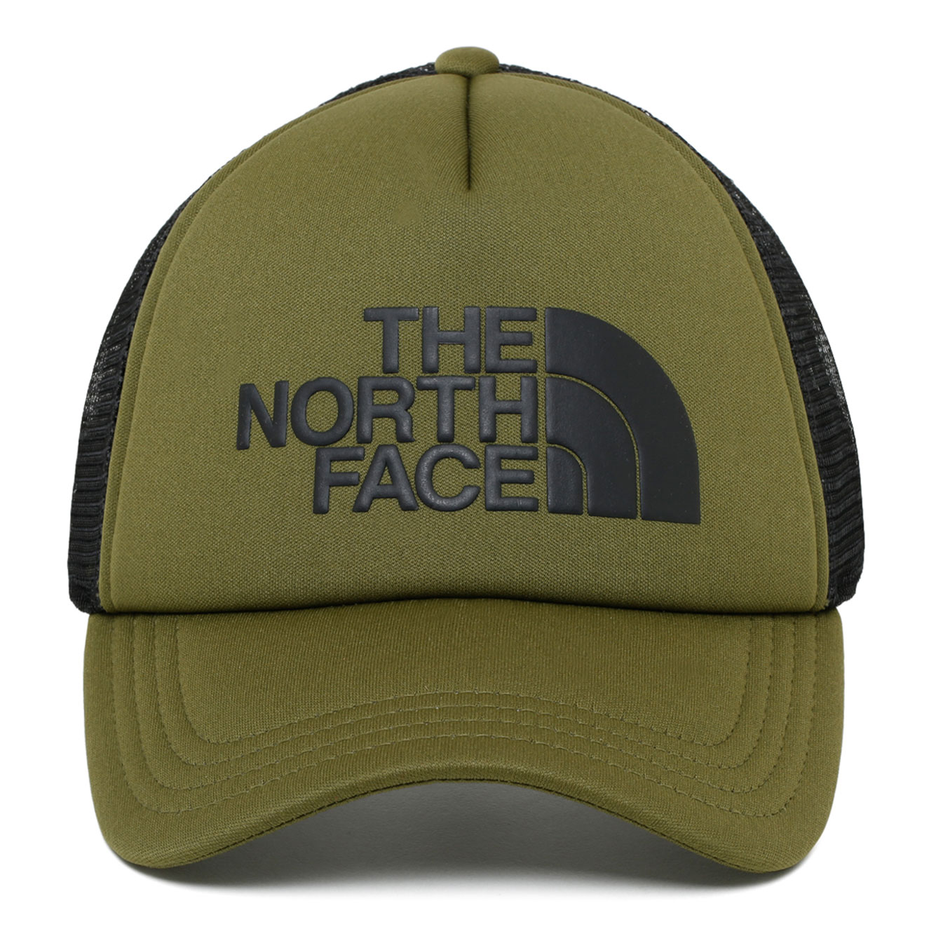 더 NORTH 페이스 FOREST 올리브 TNF 로고 트러커